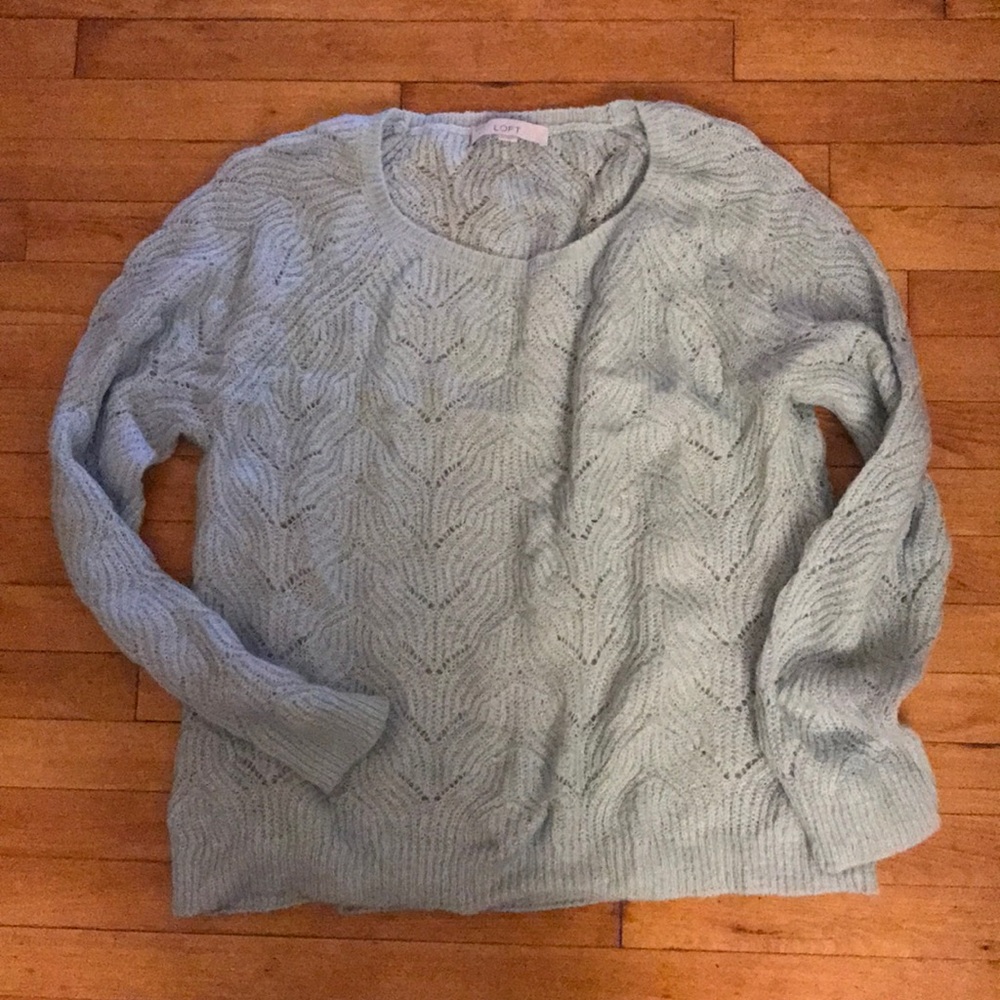 Sea foam XL Loft Sweater
